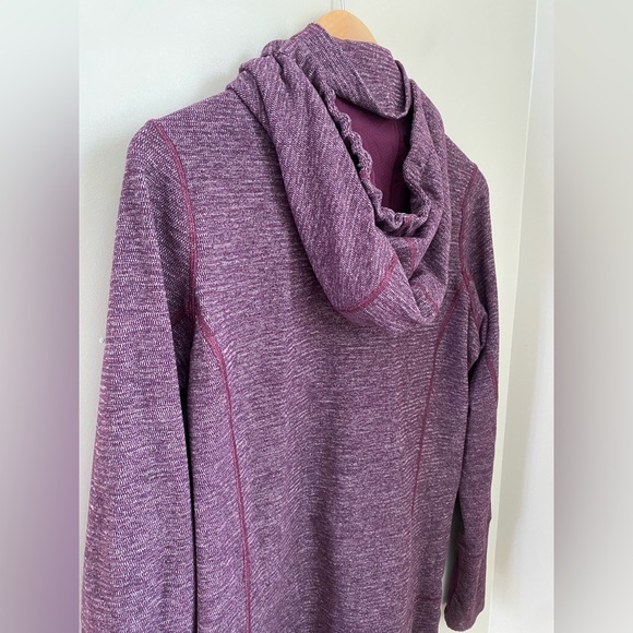 Lululemon Stride Jacket Mini Check Pique Plum Size 10 - Picture 6 of 16